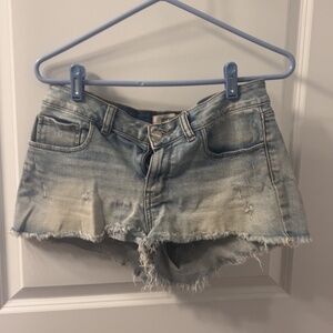 PINK Jean shorts